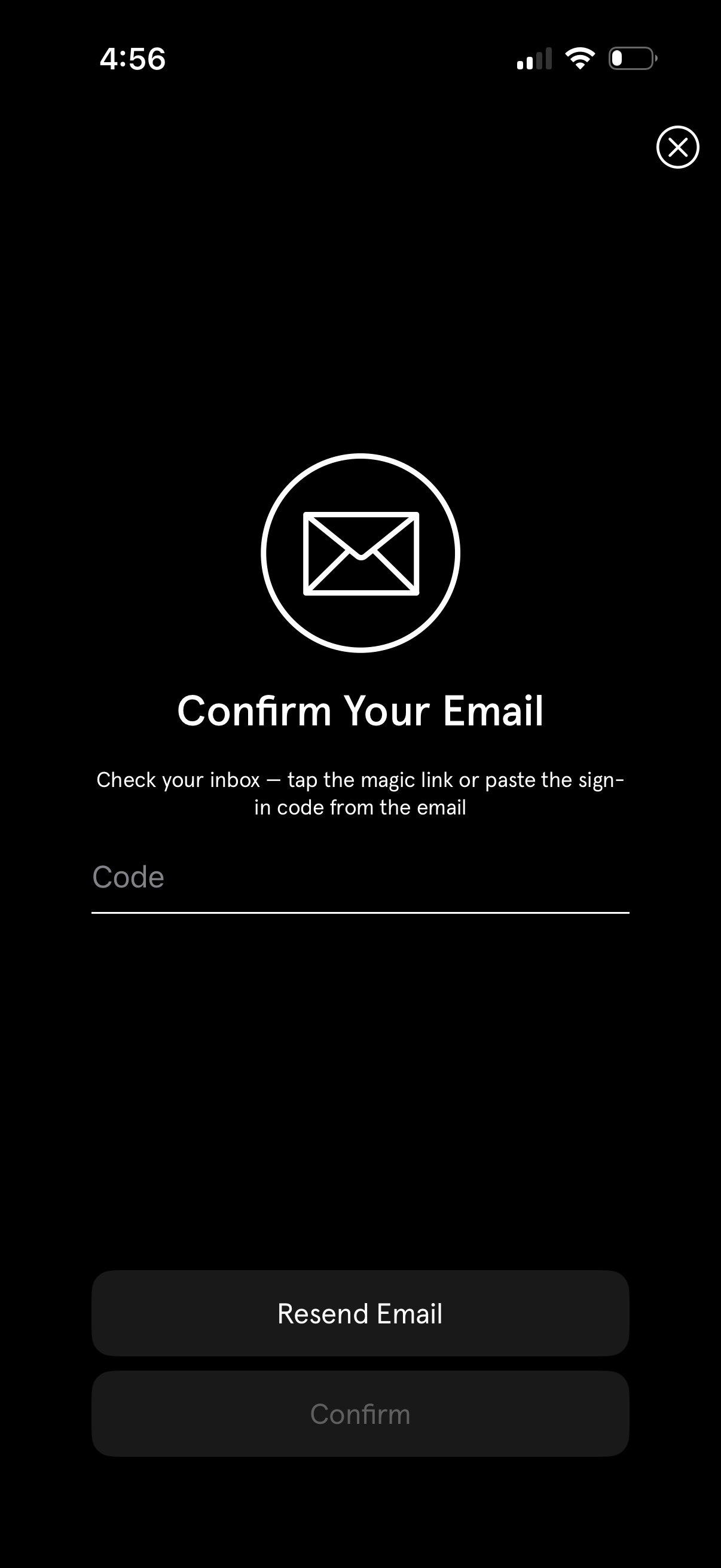 endel modal screenshot